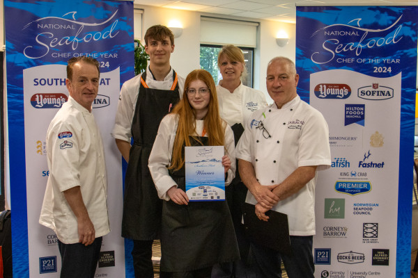 Professional Cookery students Cydnie Kyriacou and Jack Cann will represent City College Norwich in the Grand Final. 