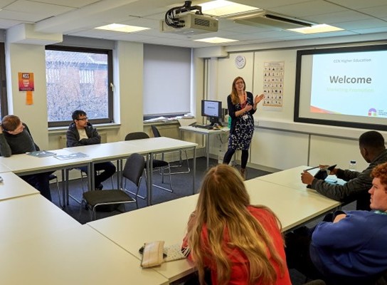 Students Learning in a Classroom