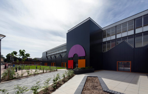 City College Norwich main entrance