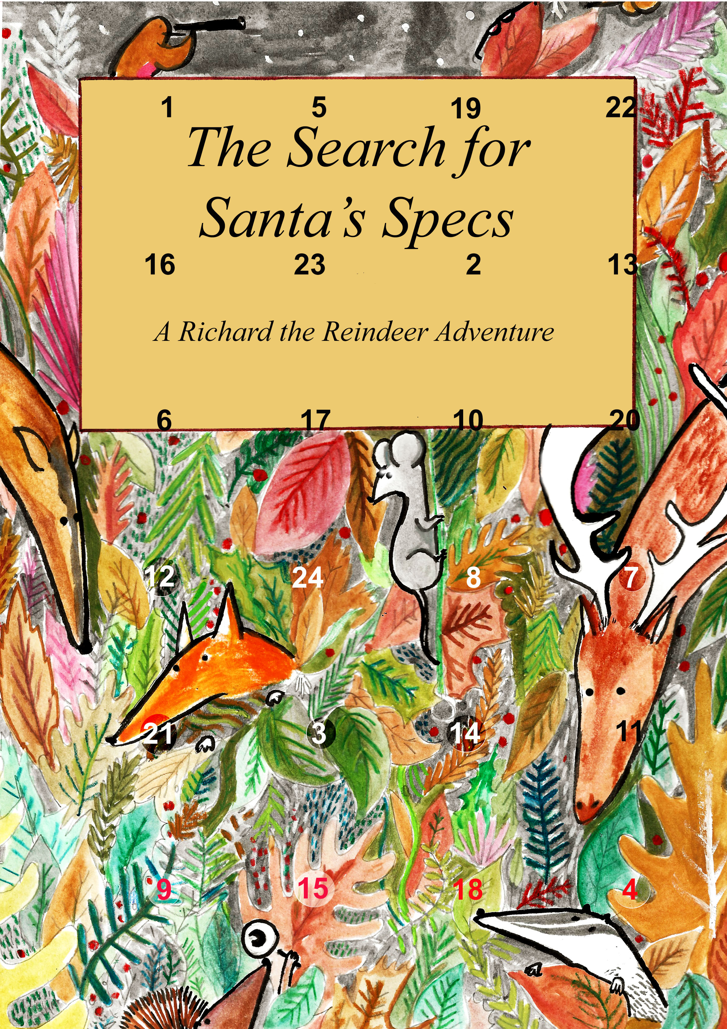 Image of the book, The Search for Santa's Specs